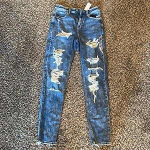 American eagle mom jeans size 4 extra long